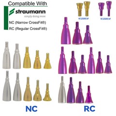 Dental Healing Abutments NC/RC Cover Screw Healing for Straumann BL/BLT