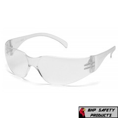 Intruder Grey/Clear Protective Polycarbonate Eyewear Safety Glasses 12PK – 300PK