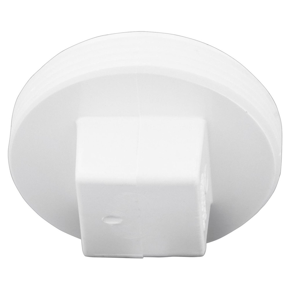 Charlotte Pipe PVC001060800 Sch 40 PVC Clean-Out Plug 2 x 2 MPT Dia. in.