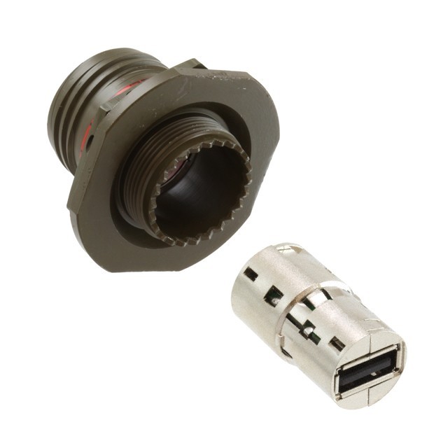 Amphenol Socaplex USBFTV71G USB A Bulkhead Panel Mount