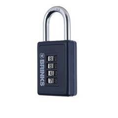 Brinks Zinc Diecast 40mm Combination Sport Padlock with 1 3/16in Shackle