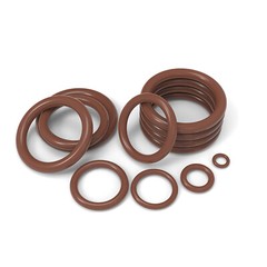 2.65mm Cross Section O Rings FKM Vitons Rubber 3mm – 250mm ID High Temperature