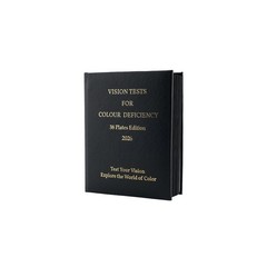 Ishihara 38-Plate Color Blindness Test Book 2026 for Professional Screening