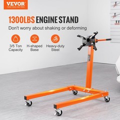 Engine Stand, 1300 lbs (3/5 Ton) Rotating Engine Motor Stand with 360 Degree Adj