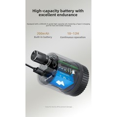 Compact Leak Detector for Home Plumbing with 60dB Sensitivity and Type C