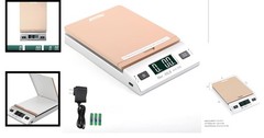 Modern 65LB x 0.1OZ Shipping Scale with LCD – Perfect for Packages & Envelopes