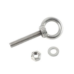 Lifting Eye Bolts Nuts & Washers Stainless Steel A2 304 Longshank Metric M3-M20