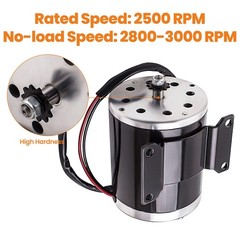 24V 500W 2800-3000Rpm Electric Motor for scooter bike go-kart minibike MYZY1020