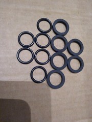 6 PROPANE TANK CYLINDER CONNECTOR COUPLER SEAL KIT FORKLIFT REGO GASKET O-Ring