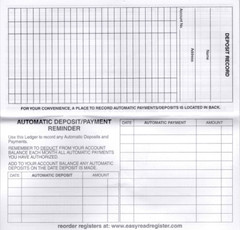 12 Checkbook Transaction Registers 2026-2027-2028 Calendars Check Book Bank