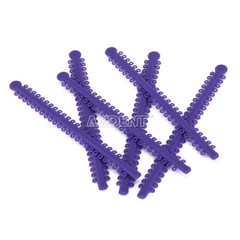 AZDENT Dental Orthodontic Ligature Ties Elastic Rubber Bands 1000Pcs 23 Colors