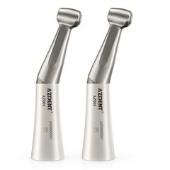 AZDENT Dental Low Speed Handpiece Contra Angle Push Button 1:1 Direct Drive