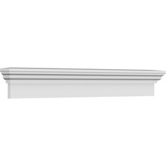 Ekena Millwork 41 Bottom Width X 47 1/4 Top Width X 9H X 1P Crosshead