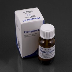 Ftoroplen-LC Dental Light cure Prophylactics Fluoride sealant Varnish coat 10g