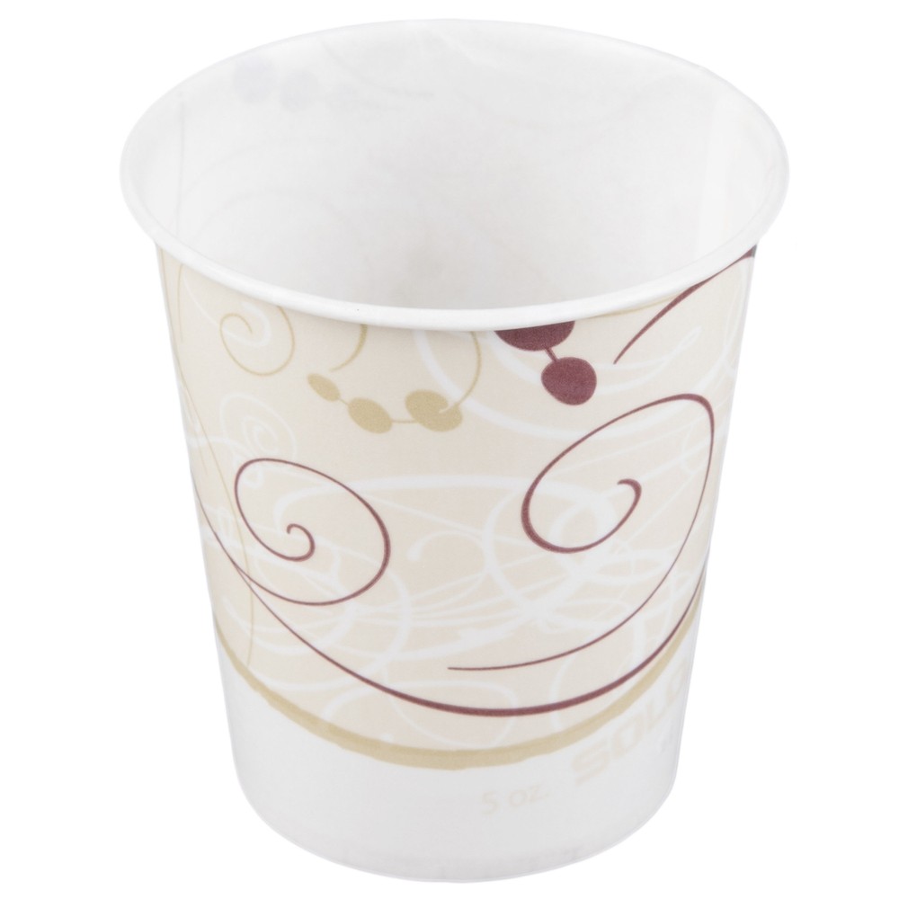 Solo Disposable Drinking Cup Multi-color Wax Coated Paper 5 oz. 100 Ct R53-J8000