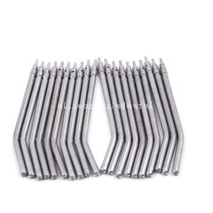 10/50/100 Pc Dental Air Water Triple 3-Way Spray Syringe Metal Spray Nozzle Tips