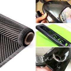 118 inch Real Carbon Fiber Cloth 2 x 2 Twill Weave Carbon Fiber Fabric Roll 3k
