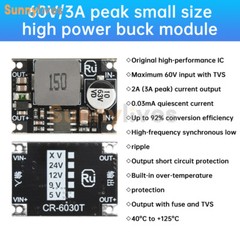 DC-DC Step-down Module 60V48V36V24V To 12V5V3.3V Car Power Mini Buck Converter