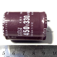 Electrolytic Capacitor 330.0 uF x 450 V radial – 1 pcs