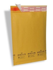 250 #0 6.5×10 Ecolite Kraft Bubble Mailers Padded Envelopes CD DVD – TheBoxery
