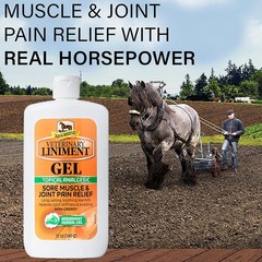 Absorbine Veterinary Liniment Gel 12 oz – free shipping!!!