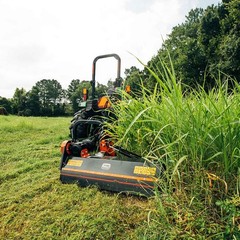 Titan Attachments 3 Point 65″ Offset Flail Ditch Bank Mower for Cat 1 Tractors