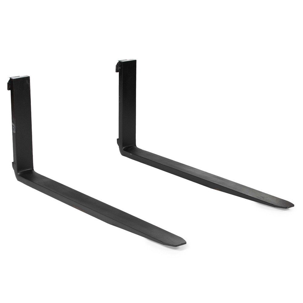 Titan Attachments 60in Pallet Fork Blades, Class II Carriage Mounting