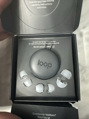 Loop Experience 2 Silver Ear Plugs – Stylish Certified Hearing (High-Fidelity)