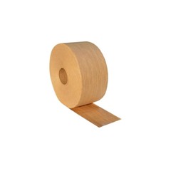 5 Rolls Kraft Reinforced Gum Tape 70mm x 450′ Wolverine Tape 4.0 [5.5 Mil]