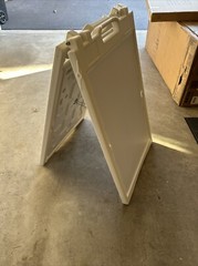 A-frame 24×36 Aframe Sidewalk Sign Sandwich Board Deluxe Signicade Quality