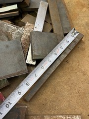Mix lot 5+Lbs A36 Flat steel metal plate bar steel stock 3/8″ 1/2″ 3/4″ 1″+ Th
