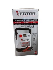 VECTOR 800 Amp Jump Starter with USB PowerNO CHARGER