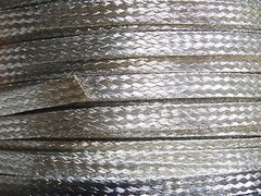 Flat Braided braid Tinned Copper Wire 1/4″ Wide Ground Strap USA (BUY PER FT)