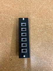 Leviton MTP 6 Port Fiber Adapter Plate
