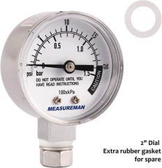 Stainless Steel Pressure Cooker Gauge, Pressure Canner Gauge, Steam Pressure …