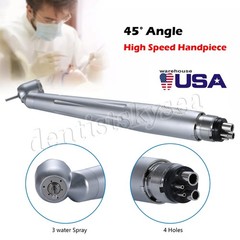 YABANG 4Hole Dental Surgical 45 Degree High Speed Handpiece US Stock 24H ship!