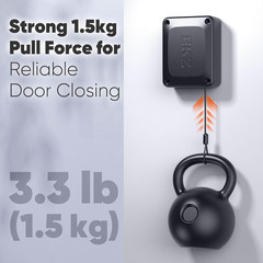 Retractable Automatic Door Closer – Fits Sliding Glass, Screen, Single & Doub…