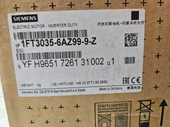 Siemens Electric Motor – Inverter Duty 1FT3035-6AZ99-9-Z