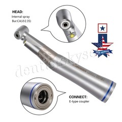 LED Contra Angle Fiber E-generator Low Speed Handpiece Dental DT