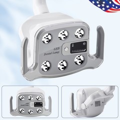 Dental Unit Chair Computer Controlled DC Motor Hard Leather/ LED Lamp Senser