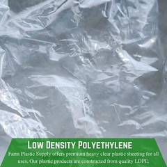 Poly Cover – 4 Mil Clear Plastic Sheeting