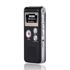 Digital Voice Recorder 16GB Voice Recorder with Playback for Lectures – USB Rech