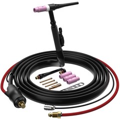 ARCCAPTAIN High Frequency Air Cooled TIG200 DC TIG Torch 13-FT 150 Amps Gun