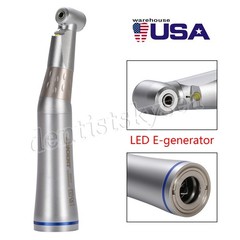 LED Contra Angle Fiber E-generator Low Speed Handpiece Dental DT