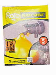 Jobe Rojo Float Valve, 3/4″, Black/Yellow