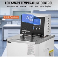 -5℃~100℃ 6L Laboratory Recirculating Chiller Heating And Cooling Circulator Bath