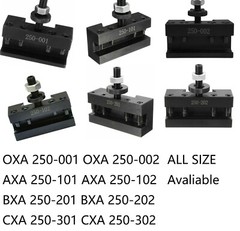250-001-002-101-102-201-202 Quick Change Turning Facing Lathe Tool Post Holder