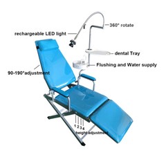 Portable Mobile Dental Delivery Unit System Cart Treatment Compressor / Chair 4H