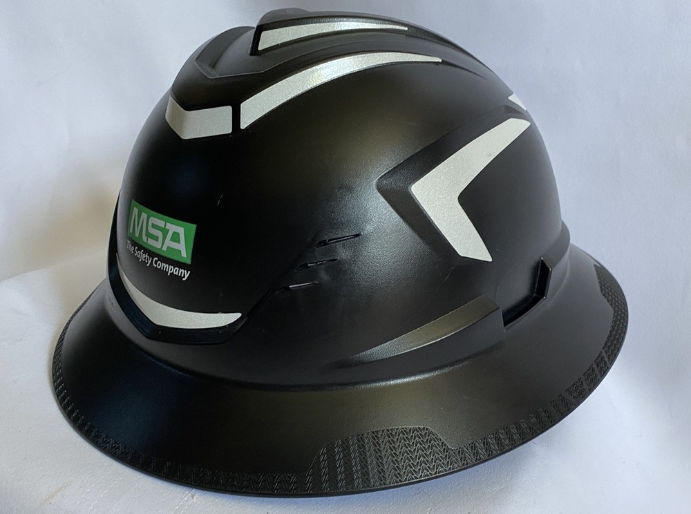 Msa V-Gard C1 Full Brim Vented Fas-Trac Type 1 Class C Thermal Barrier Glaregard
