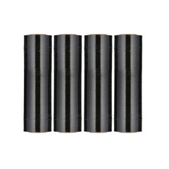 1 Roll Machine Stretch Wrap, 20″ x 5000′ 63 Gauge Dark Black Pallet Shrink Flim